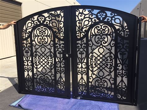 custom metal gate fabrication orange california|custom made metal railings.